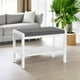 thumbnail image 5 of Banco para Zapatos con Asiento Acolchado tapizado Acolchado, Estante de Almacenamiento, Organizador de Zapatos, soporta hasta 350 Libras, Ideal para Entrada, recámara, Sala de Estar, 5 of 7