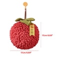 thumbnail image 5 of MANNYA Chenille Hand Towel Kitchen Bathroom Hand Ball Hanging Loop Quick Drying Towel, 5 of 21