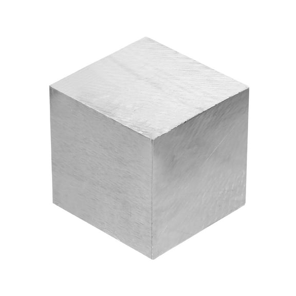 50x50x50mm Steel Bench Block, Steel Block Metal Bench Block No Holes Matched Hardened Steel Flat 123 Blocks Precision Ground Milling for Jewelry Making Stamping Tool, Square