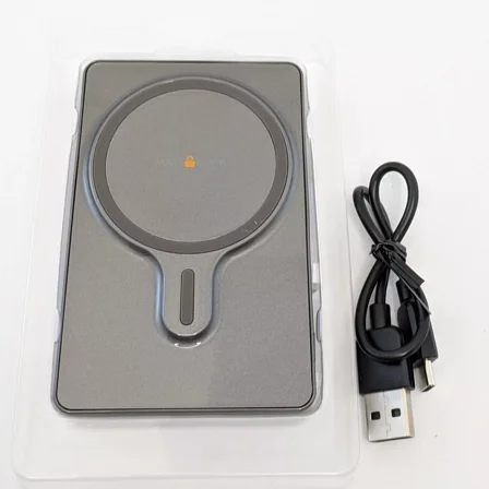 Pre-Owned MyCharge Mag Lock Magnetic Wireless Powerbank 6000mAh ML60G3-A - Black