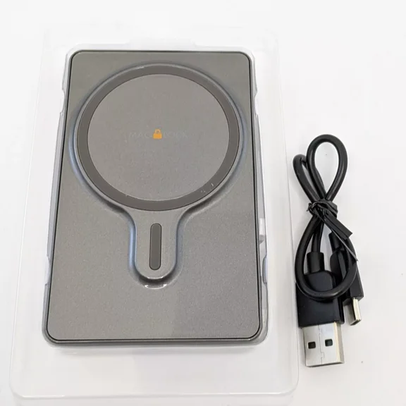 Pre-Owned MyCharge Mag Lock Magnetic Wireless Powerbank 6000mAh ML60G3-A - Black