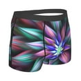 thumbnail image 3 of Kll Colored Abstract Men'S Cotton Boxer Briefs Underwear-Medium, 3 of 9