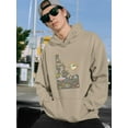 thumbnail image 2 of Idaho State Tourist Map Hoodie Men -Image by Shutterstock, Male Medium, 2 of 4