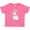 Hot Pink, variant on Inktastic Easter Cute Bunny and Chick Boys or Girls Baby T-Shirt