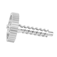 thumbnail image 4 of 6X Car Gear Trunk Lock Motor Gear for Golf 6,6 x Car Trunk Lock Motor Gear,Silver, 4 of 5