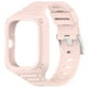 thumbnail image 3 of Mira La Correa Banda + Cubierta Protectora Caja Smart Watch Protector Y 2 en 1 4 Case Band Silicone Accesorios A Prueba Rojo, 3 of 7