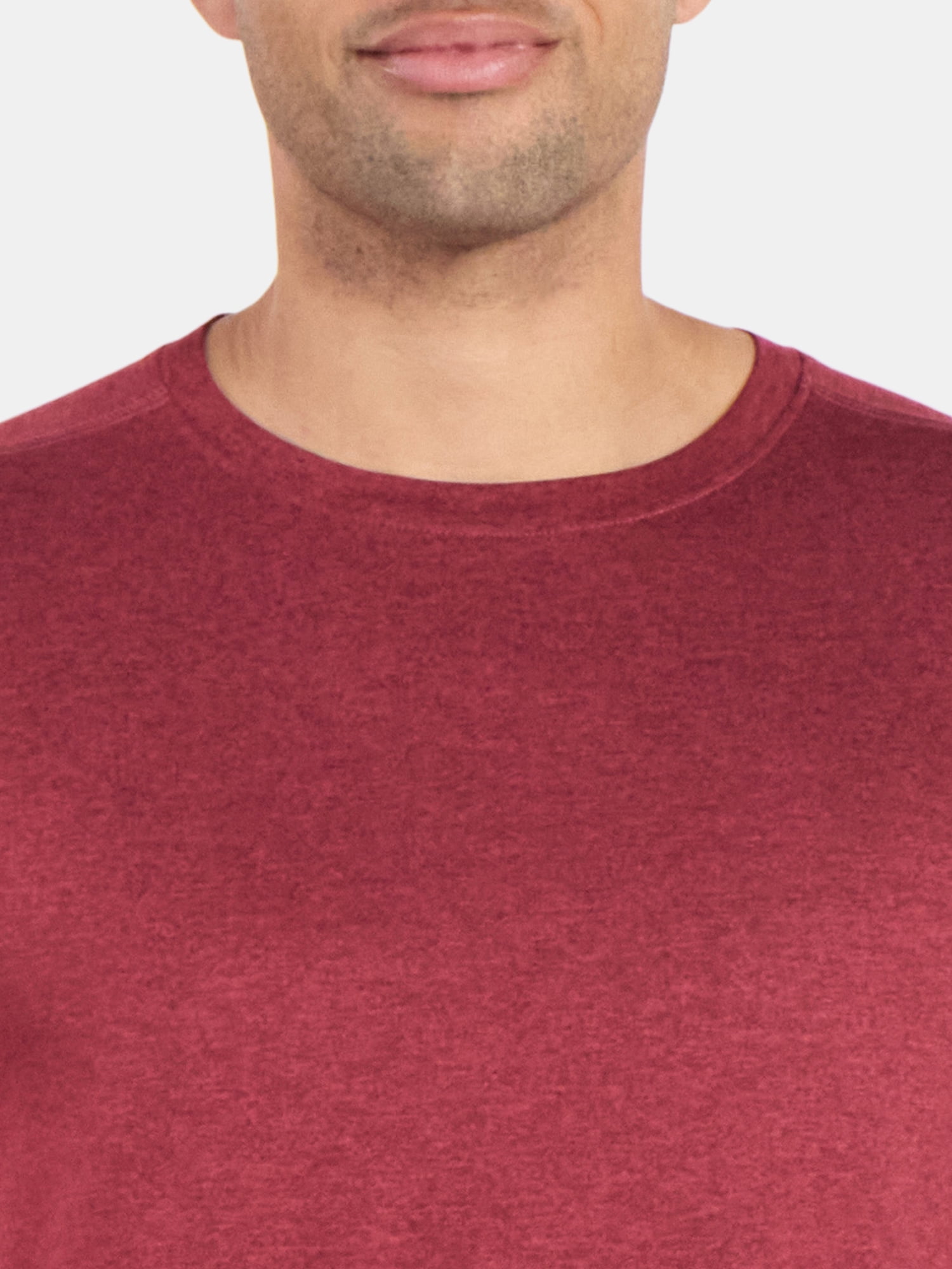 Athletic Works Men's and Big & Tall Men's Soft ButterCore Tee with Short Sleeves, Sizes S-5XL