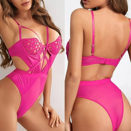 

Underwear Bodysuit Jumpsuit Lingerie Teddy Lace Sleepwear Women Embroidery Womens Sleep Wear 4x Womens Lingerie plus Size 5x Lingerie for plus Size Women