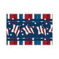 thumbnail image 2 of Nkmbld Heat Resistant Placemats Patriotic Placemat for 4th of July, Heat Resistant Washable Table Mats for Kitchen Dining Party Table Decor, 2 of 8