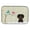 Black Tan, variant on Christmas Presents between Friends Dachshund Black Tan Dish Drying Mat