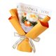 thumbnail image 4 of Bouquet de flor de punto Bouquet de la mesa de la flor de tejido Flores de ganchillo Regalo del día de la madre para el Día de Acción de Gracias Día Naranja, 4 of 8