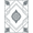 Grey White, Pattern 4, variant on ODIKA Geometric Round Symbol With Tiny Tent Graphics Perimeter Accent for Queen Size Bedroom, Under Bed, Master , Foldable Easy Care