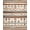 Brown Cream Multi, Pattern 18, variant on ODIKA 8'x10' Washable Area Rug Non-Slip Chair-Friendly Mat Geometric Trellis Boho Minimalist Farmhouse Lattice Neutral Large for Dining Room, Office, Lounge