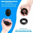 thumbnail image 3 of Hearth & Gear Hand Grip Strengthener Workout Kit 5 Pack Adjustable Resistance Grips And Stress Stuff Set B Mat Yoga Props Rubberized Cork Rings Stretching Aid Yoga And Straps Set Yoga Mat Storage Yoga, 3 of 5