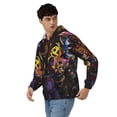 thumbnail image 4 of Lsque Five Nights At Freddy'S for Mens Full-zip Hoodie, Zip-up Pullover Hooded Sweatshirt, Kangaroo Pocket Hoodie Ideal for Daily Wear, Travel, and Home-3X-Large, 4 of 8