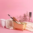 thumbnail image 2 of Caja de almacenamiento de cosméticos creativa para bañera pequeña, caja de almacenamiento de plástico para brochas de maquillaje, mini caja de almacenamiento de escritorio, 2 of 5