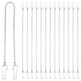 thumbnail image 1 of 24pcs Hanging Chains for Garden Plants with Metal Hooks and Clips, 1 of 9