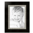 thumbnail image 2 of ArtToFrames 13" x 18" Espresso with Silver Lip Picture Frame, 13x18 inch Silver Wood Poster Frame (WOM-4951),  Pack, 2 of 7