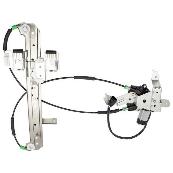 Rear Left Power Window Regulator and Motor Assembly - Compatible with 2000 - 2006 Chevy Tahoe Sport Utility 4-Door 2001 2002 2003 2004 2005