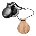 thumbnail image 1 of TABLZONE 2pcs Wood Castanets Musical Instrument Natural Wood for Dance Performance, 1 of 8