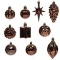 thumbnail image 2 of Xihbxyly 12 Adornos Navideños para Árbol de Navidad, Bolas de Plástico Brillantes, Reutilizables, para Colgar En El Árbol, Ideales para Oficinas, Hoteles y Mansiones. Juego de 12., 2 of 3