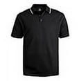 thumbnail image 2 of Edwards Garment Men's Big And Tall Performance Polo Shirt, Style 1575, 2XL, BLACK, 2 of 2