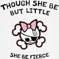 thumbnail image 3 of CafePress - She Be Fierce Baseball Jersey - Cotton Baseball Jersey, 3/4 Raglan Sleeve Shirt, 3 of 4