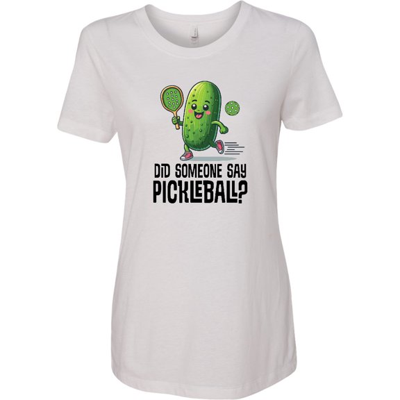 Inktastic Funny Pickleball Player Quote Women's T-Shirt