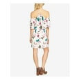 thumbnail image 2 of 1.STATE Womens Floral Sheath A-line Dress, White, X-Small, 2 of 4