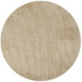 thumbnail image 6 of SAFAVIEH Venice Solid Shag Area Rug, Champagne, 8' x 8' Square, 6 of 10