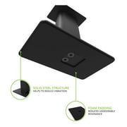Kanto SP9 9 Universal Desktop Speaker Stands with Rotating Top Plates and Cable Management - Pair (Black)