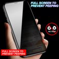 100D Anti Spy Tempered Glass For iPhone 13 12 mini 11 Pro XS Max X XR