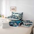 thumbnail image 6 of Manfei Rustic Lotus 7-Piece Twin Bedding Sets,Natural Scenery Bedding Comforter Set,Wild Flowers Sheet Sets For Girls Kids,Ultra Soft Home Decor Reversible, 6 of 8