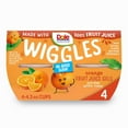 thumbnail image 3 of (4 pack) Dole Wiggles Orange Fruit Juice Gels, 4.3 oz Cups (4 Pack), 3 of 12