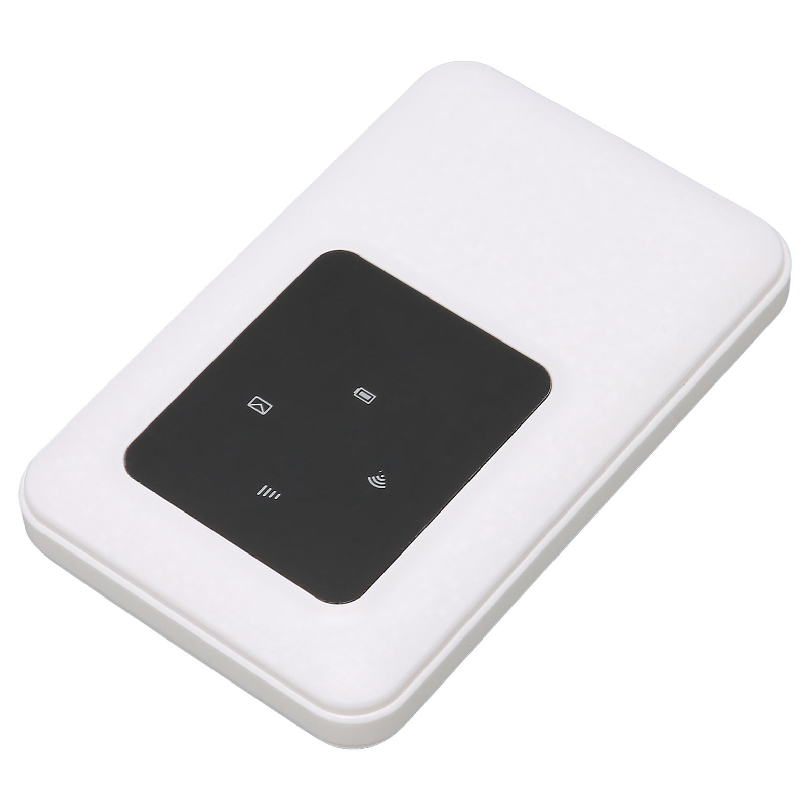 Internet Card, 4G LTE Mobile WiFi Hotspot 2100mAh Battery Fast Internet Speed 4GLTE Internet  for Office for Business Trips for Home for Travelling White
