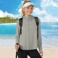 thumbnail image 7 of hotojiny Kids Lightweight Jacket Toddler Boys Girls Active Zipper Sun Protection Cooling Hooded Shirt for Running Outdoor 1-13 Y, 7 of 7