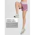 thumbnail image 6 of BALEAF Women's 2 in 1 Running Athletic Shorts Lightweight Quick-Dry Workout Gym Yoga Shorts with Pockets Pink XL, 6 of 8