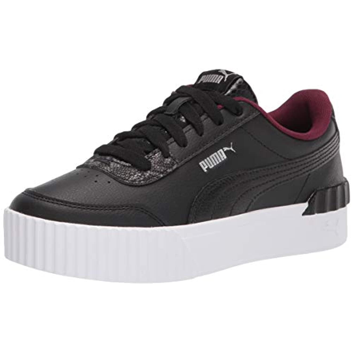 PUMA Women's Carina Lift Sneaker, Black Black, 10 - Walmart.com -  Walmart.com