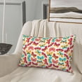 thumbnail image 5 of Honeii Colorful Butterflies Decorative Throw Pillow Case - Elevate Your Couch, Sofa, or Bed with Stylish Home Decor, Perfect Gift Idea-20"x30", 5 of 6