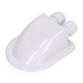 thumbnail image 4 of HUGFEGWE ABS Cable Junction Box for Solar Panels, Double Wire Cable Entry Gland Box, Weather for External Power Wiring Junction Boxes (White) U2537-7153, 4 of 9