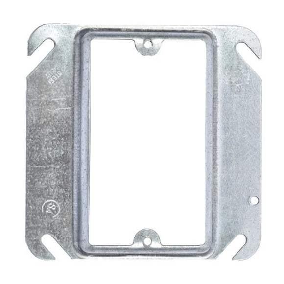sobre tapa sencilla de 5/8 de pulgada galvanizada thomas & betts