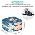 thumbnail image 5 of Cupid Travel Portable Jewelry Organizer: Square Bracelet Holder, Jewelry Display, and Box for Girls and Women, 5 of 6