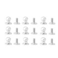 thumbnail image 3 of Round Head Rivet,20pcs Round Head Solid Rivet Button Nail Rivet Button Smooth Operation, 3 of 9