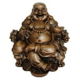 thumbnail image 1 of Chinese Buddha Statue on Dragon Chair-7 Inch, 1 of 1