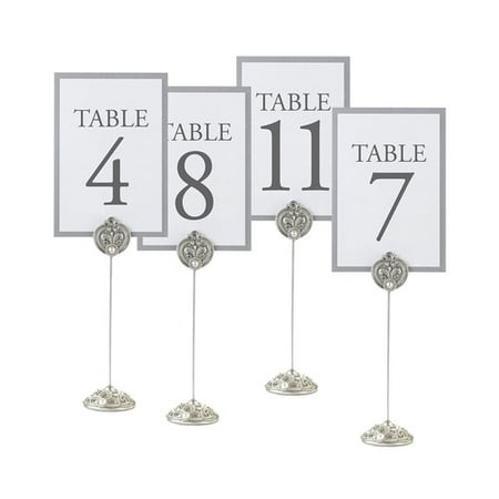 Set Of 4 Jeweled Table Markers Set Of 4 Jeweled Table Markers