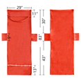 thumbnail image 5 of Muka Microfiber Terry Cloth Beach Pool Lounge Chair Cover Convenient Pocket, 29" x 83"-Red, 5 of 5