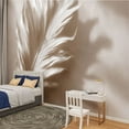 thumbnail image 2 of Peel and Stick Wallpaper Waterproof Modern Minimalist Art Large Palm Leaf Beige Wall Mural Decor Self Adhesive and Removable 100in x 144in, 2 of 8