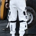 thumbnail image 4 of kurtrusly 1/2/3 Comfortable And Stylish Pants For Men - Everyday Essential Wide Application D264white 3XL 1 Pc, 4 of 6