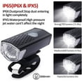thumbnail image 3 of Bike Lights Front and Back Set,Bicycle Light Installs in Seconds Without Tools,Headlight & Tail Rear Light,USB Rechargeable Bicycle Lamp,Waterproof,LED Safety Flashlight Cycling Accessories, 3 of 7