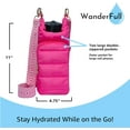 thumbnail image 4 of WanderFull Crossbody HydroBag Stylish Puffer Tote for Water Bottle, 4 of 8